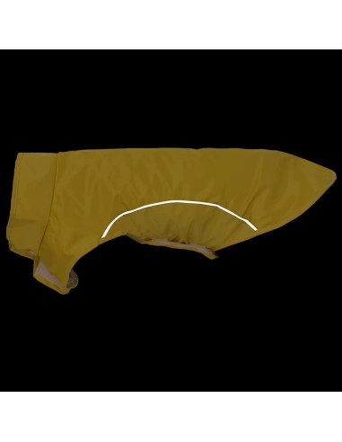 Impermeabile per Cani con Strisce Riflettenti Poliestere S