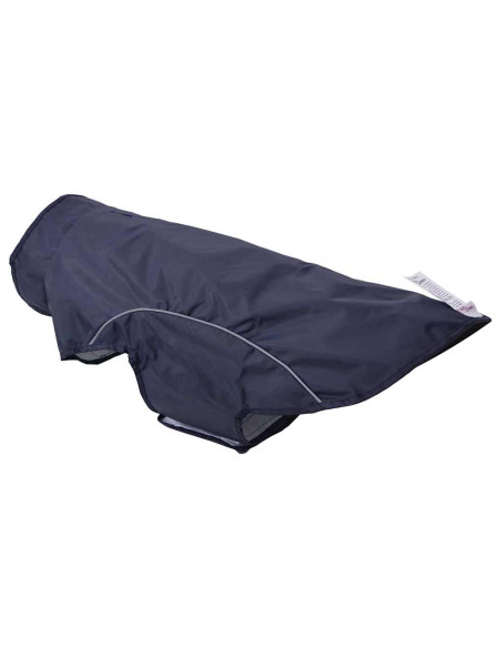 Impermeabile per Cani con Strisce Riflettenti Poliestere XL