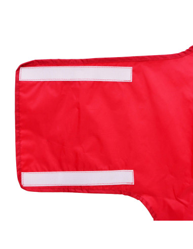 Impermeabile per Cani con Strisce Riflettenti Poliestere 3XL