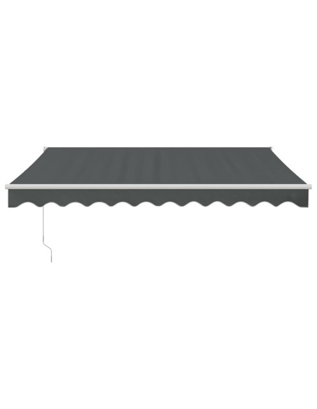 Tenda Sole Automatica Retrattile Antracite 3,5x2,5 m