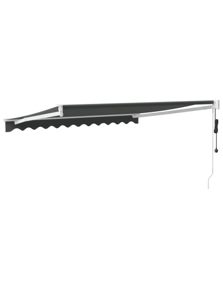Tenda Sole Automatica Retrattile Antracite 3,5x2,5 m