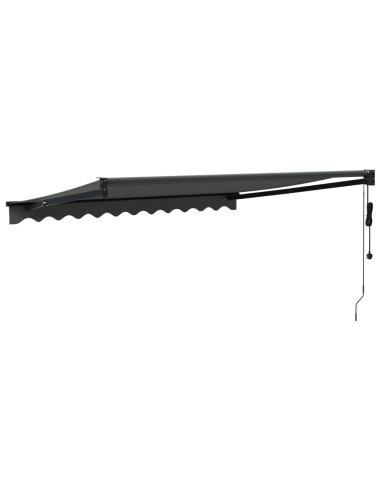 Tenda Sole Automatica Retrattile Antracite 3,5x2,5 m