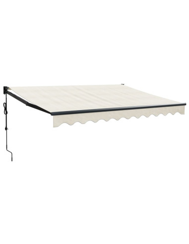 Tenda Sole Automatica Retrattile Crema 3x2,5 m
