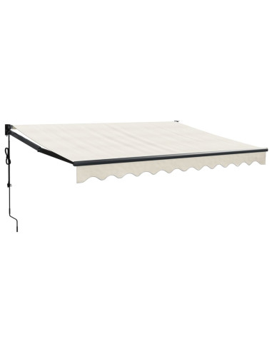 Tenda Sole Automatica Retrattile Crema 3,5x2,5 m