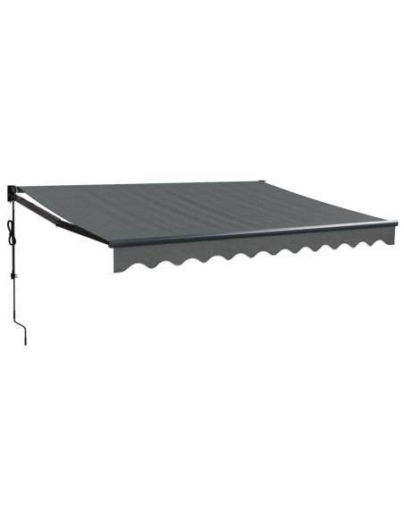 Tenda Sole Automatica Retrattile Antracite 3x2,5 m