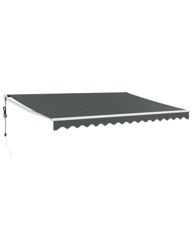 Tenda Sole Automatica Retrattile Antracite 4,5x3 m