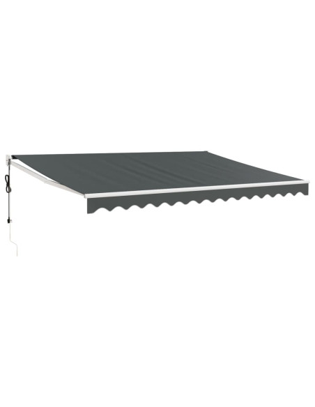 Tenda Sole Automatica Retrattile Antracite 4,5x3 m