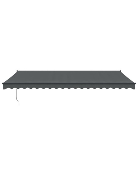Tenda Sole Automatica Retrattile Antracite 5x3 m