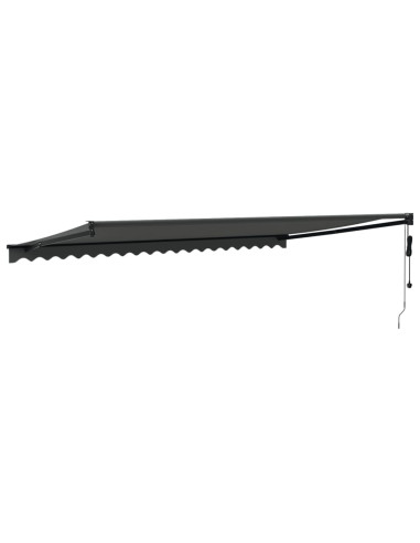 Tenda Sole Automatica Retrattile Antracite 5x3 m