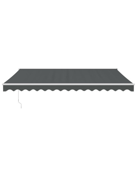 Tenda Sole Automatica Retrattile Antracite 5x3 m
