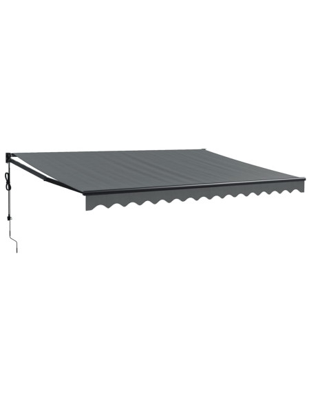 Tenda Sole Automatica Retrattile Antracite 4x3 m