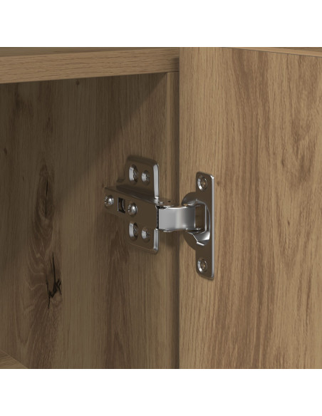 Credenza  Rovere Artigianale Legno Ingegnerizzato 116 x 30 x 75 cm