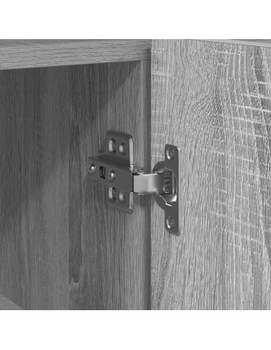 Credenza Grigio Sonoma 116 x 30 x 75 cm Legno multistrato