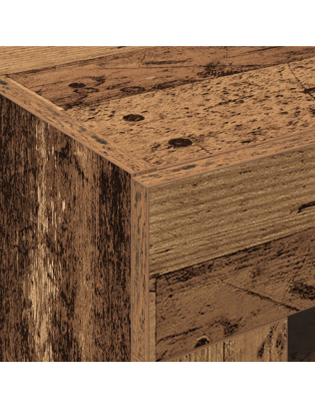 Armadi a muro 2 pezzi Legno antico 69.5x34x90 cm Legno ingegnerizzato