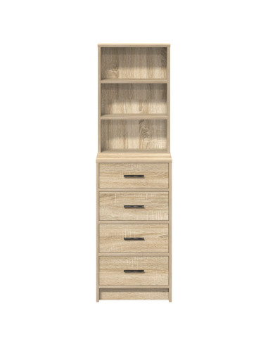 Credenza rovere sonoma 40 x 41 x 135 cm Legno multistrato