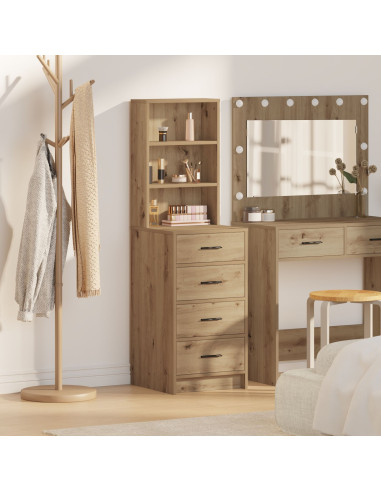 Credenza rovere artigianale 40 x 41 x 135 cm Legno multistrato