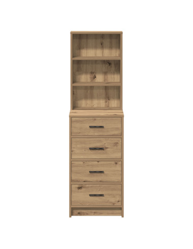 Credenza rovere artigianale 40 x 41 x 135 cm Legno multistrato