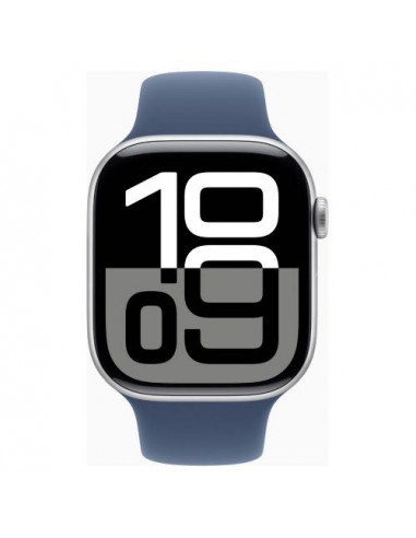 APPLE WATCH SERIE 10 GPS + CELLULAR CASSA 42MM SILVER-SPORT DENIM S/M TIM