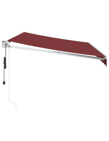 Tenda da Sole Retrattile Automatica Bordò 350x250 cm