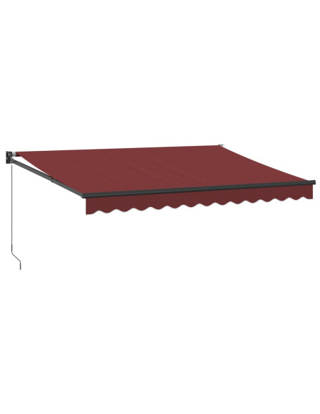 Tenda da Sole Retrattile Manuale Bordò 350x250 cm