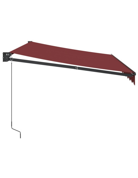 Tenda da Sole Retrattile Manuale Bordò 350x250 cm