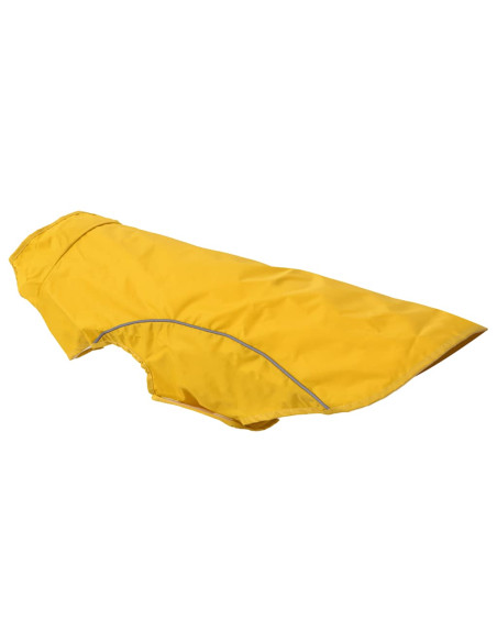 Impermeabile per Cani con Strisce Riflettenti Poliestere XL
