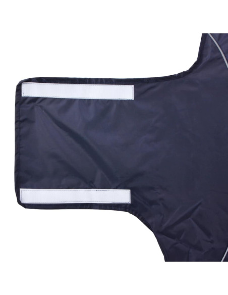 Impermeabile per Cani con Strisce Riflettenti Poliestere 4XL