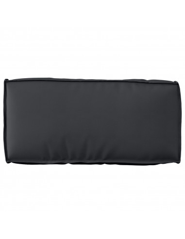 Cuscino per Pallet  per Schienale Nero 80x40x12 cm Tessuto Oxford