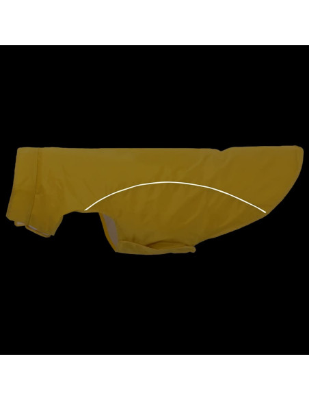 Impermeabile per Cani con Strisce Riflettenti Poliestere 4XL