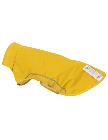 Impermeabile per Cani con Strisce Riflettenti Poliestere XXS