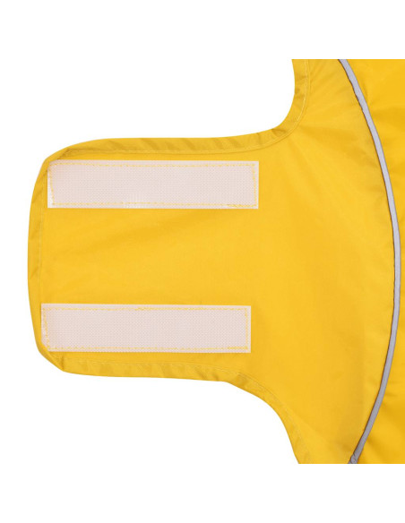 Impermeabile per Cani con Strisce Riflettenti Poliestere XXS