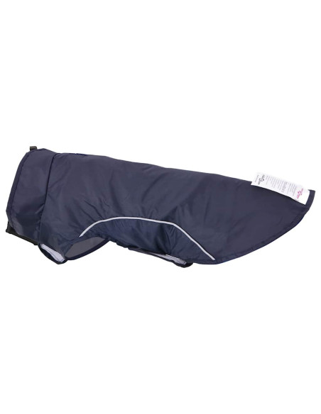 Impermeabile per Cani con Strisce Riflettenti Poliestere XXS