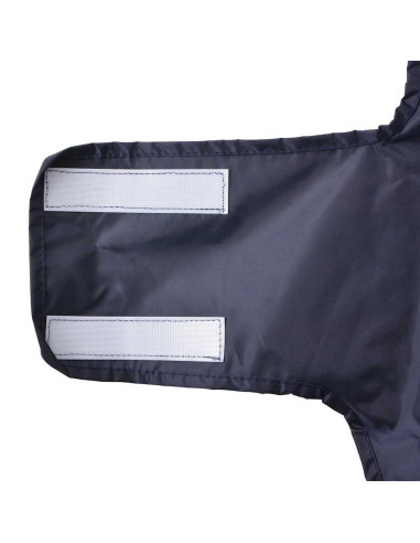 Impermeabile per Cani con Strisce Riflettenti Poliestere XXS