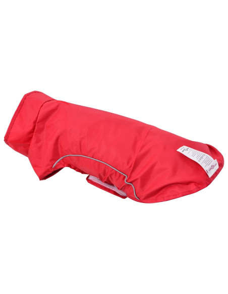 Impermeabile per Cani con Strisce Riflettenti Poliestere XXS