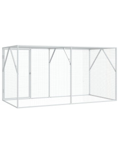 Gabbia per uccelli Antracite 208 x 102 x 108 cm Acciaio zincato 2