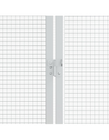 Gabbia per uccelli Antracite 209 x 202 x 214 cm Acciaio zincato