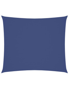 Parasole a Vela Oxford Rettangolare 2,5x3 m Blu 2