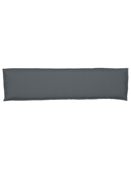 Cuscino Outdoor  Antracite Poliestere Lungo Durevole Cuscino