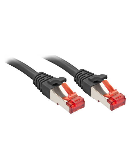 Lindy RJ-45 Cat.6 S/FTP 30m cavo di rete Nero Cat6 S/FTP (S-STP)