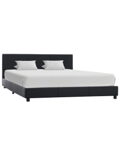 Giroletto Nero in Similpelle 140x200 cm 2