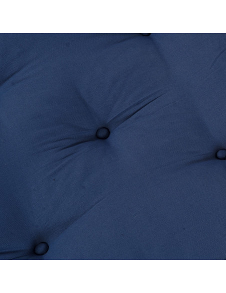 Pouf Modulari  4 pezzi in Tessuto Indigo