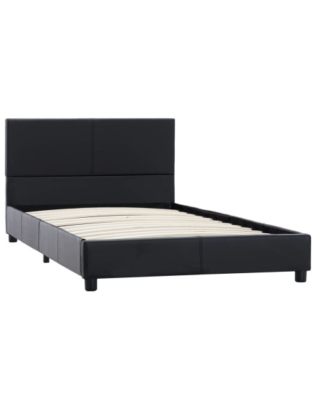Giroletto Nero in Similpelle 100x200 cm