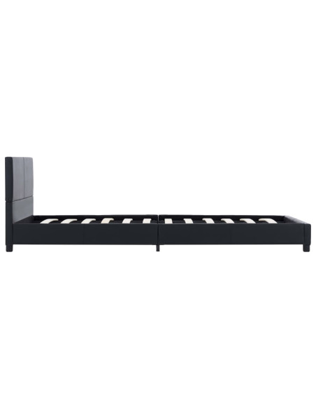 Giroletto Nero in Similpelle 100x200 cm