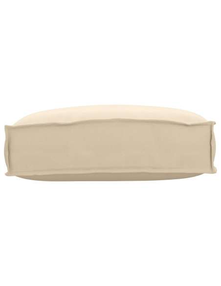 Cuscino Beige 50 x 40 x 12 cm Tessuto Oxford