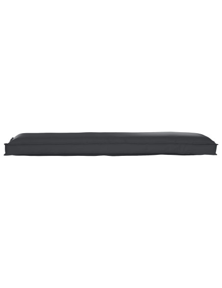 Cuscino da Esterno  Nero Cotone Grande Coperture Rimovibili