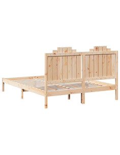 Giroletto Extra Lungo senza Materasso 140x220 cm Legno Massello