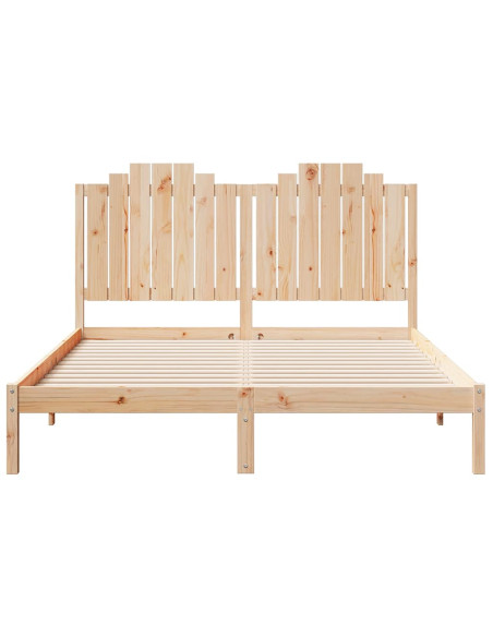 Giroletto Extra Lungo senza Materasso 140x220 cm Legno Massello