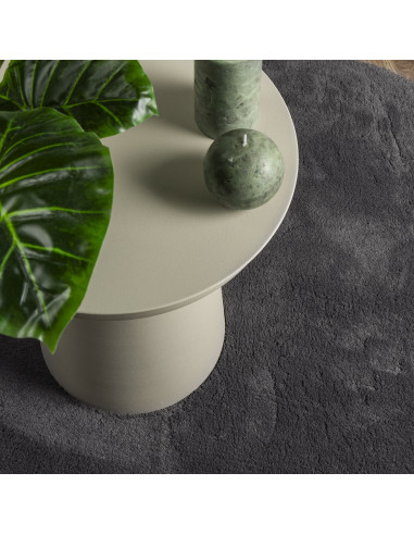 Tappeti per area HUARTE Antracite 160 x 230 cm Poliestere