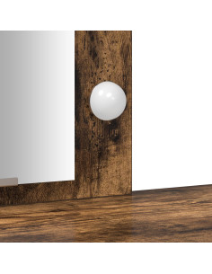 Tavolo da Trucco Marrone 102 x 33 x 135 cm Legno multistrato