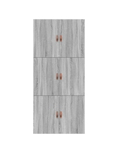 Struttura Letto con Contenitore  Grigio Sonoma 75x190 cm